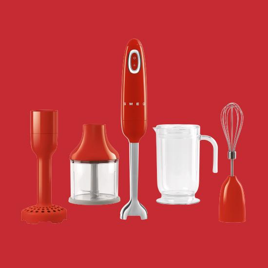 Smeg ハンドブレンダー HBF02RDJP レッド SMEG（スメッグ） ハンドブレンダー レッド SMEG HBF02RDJP 返品種別A
