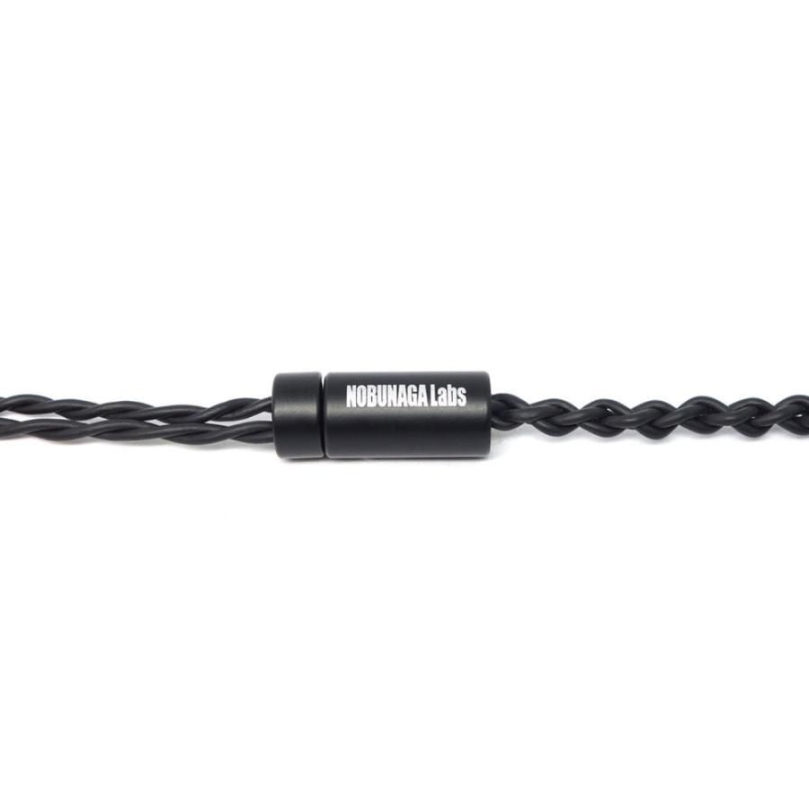 ノブナガラボ ヘッドホンリケーブル(1.2m)(3.5mmモノラル×2⇔4.4mm5極