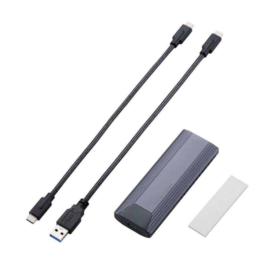 ロジテック Logitec(ロジテック) USB3.2(Gen2)対応 M.2 NVMe SSDケース