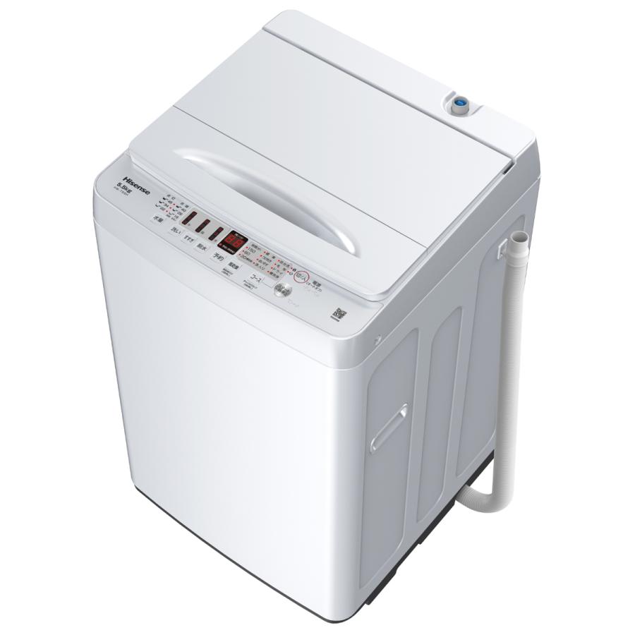 標準設置料込) ハイセンス 5.5kg 全自動洗濯機 Hisense HW-T55H 返品 