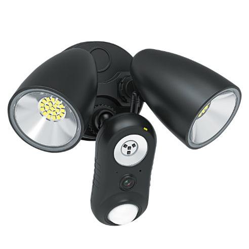 ダイトク ワイヤレスセンサーライト付き防犯カメラ GS-SLC01 ダイトク 防犯カメラ Glanshield Dive-y Beam Eye(ダイビービームアイ