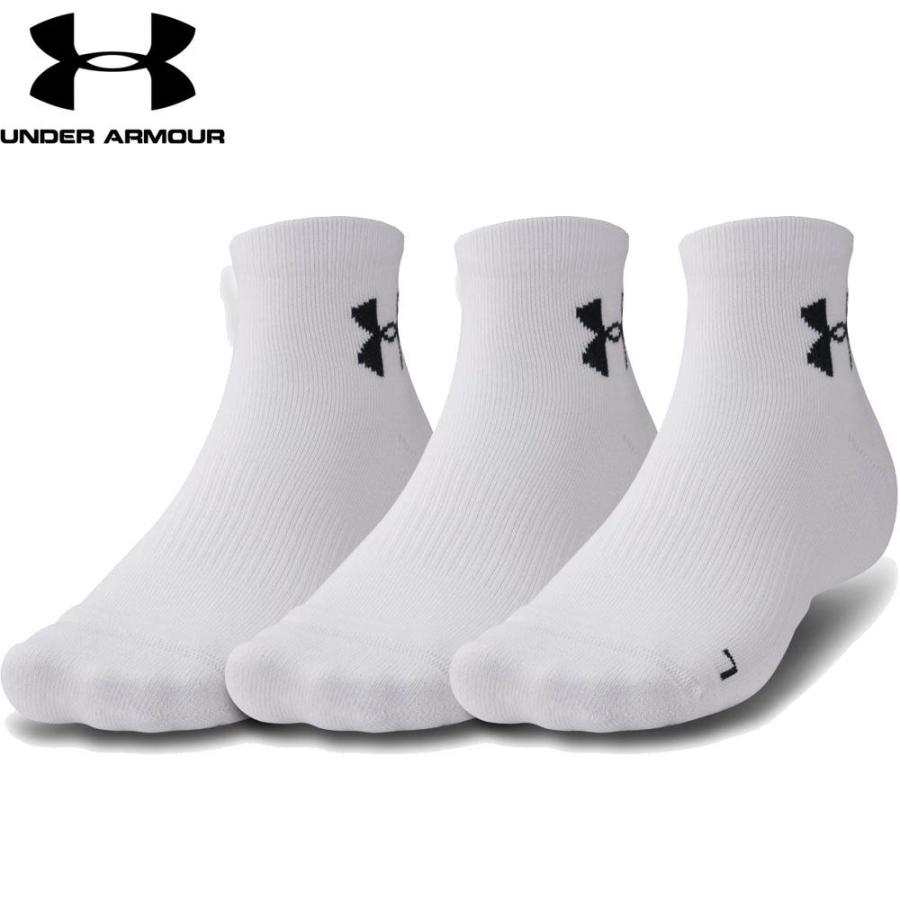 UNDER ARMOUR（アンダーアーマー） ローソックス (3足セット)(ホワイト