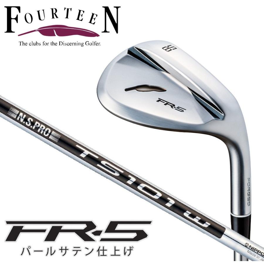 FOURTEEN（フォーティーン） FR-5 ウェッジ パールサテン仕上げ ロフト 