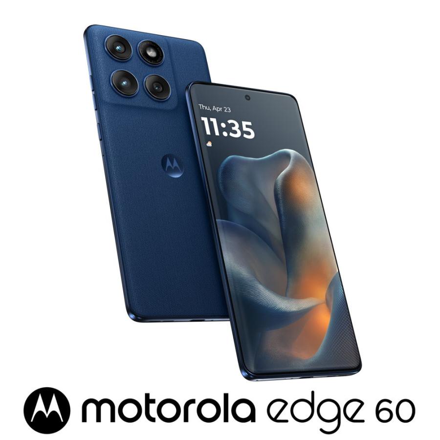 MOTOROLA edge 60 SIMフリー [PANTONE Gibraltar Sea(ジブラルタルシーネイビー)] (SIMフリー)