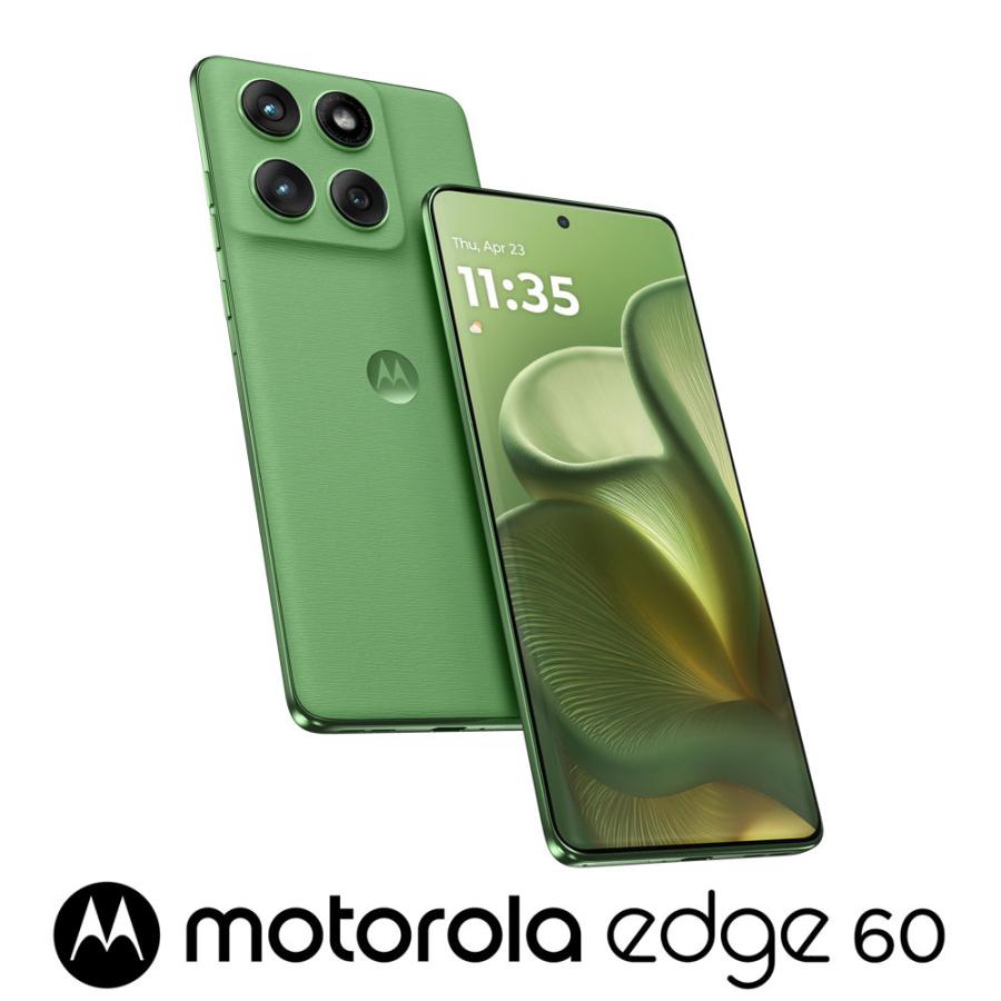 MOTOROLA edge 60 SIMフリー [PANTONE Shamrock(シャムロックグリーン)] (SIMフリー)