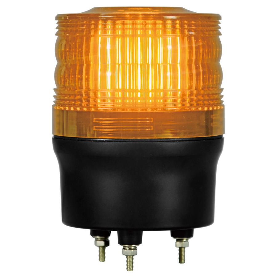 【コーデュロイ】日惠製作所 LED回転灯 ニコトーチ・120 黄 NIKKEI NICO TORCH 120 VL12R-D24XY 返品種別A