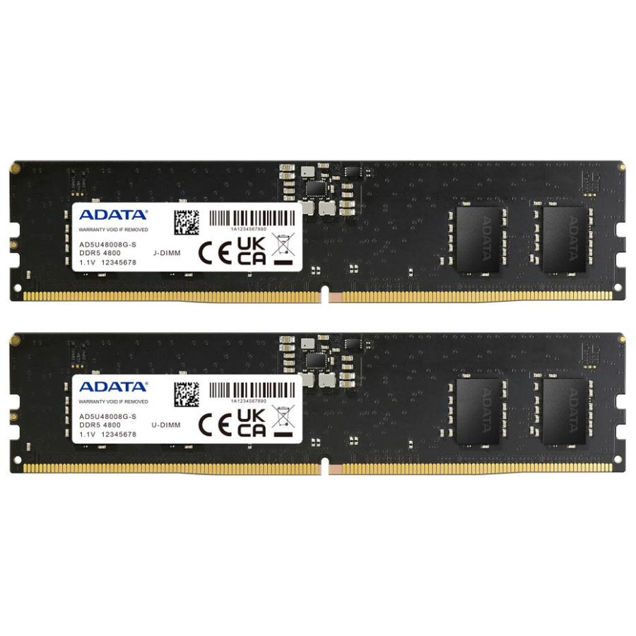 ADATA DDR5 64GB 32GBx2 メモリ 新品] ADATA DDR5 32GBx2枚 64GB デスクトップPC用メモリ｜Yahoo
