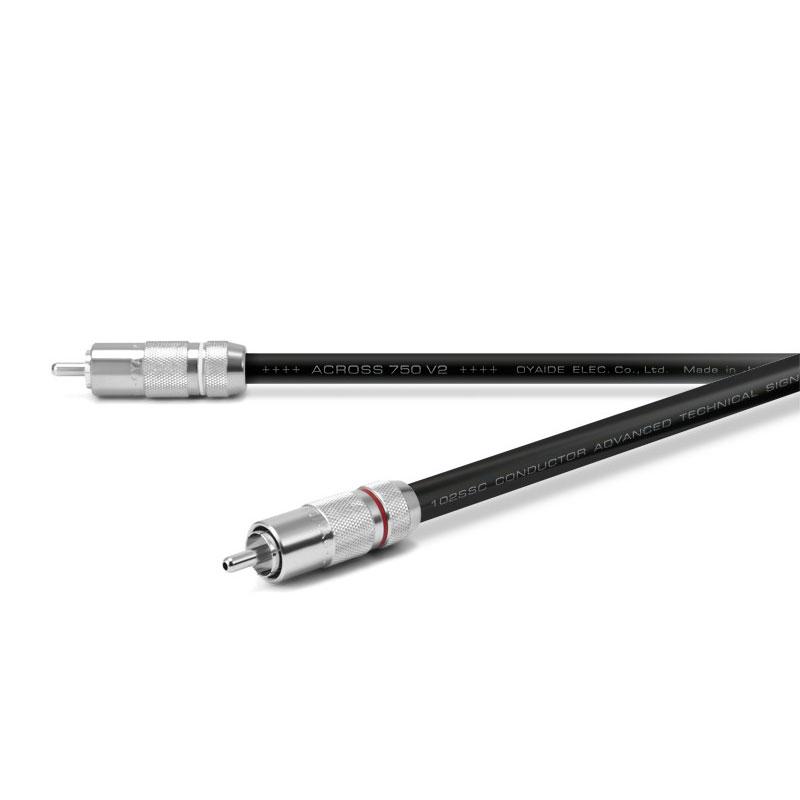 oyaide RCAケーブル 0.7mペア oyaide オヤイデ RCAケーブル(0.7m・ペア) OYAIDE ACROSS750 RR