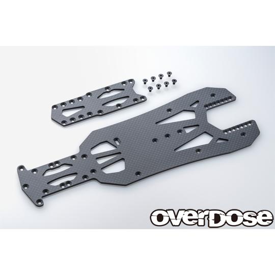 OVERDOSE (再生産)トランスレンジアンチツイストメインシャーシ ( メインシャーシ 1pc， サブシャーシ 1pc)(OD3847)ラジコンパーツ 返品種別B（Yahoo!・Joshin web）