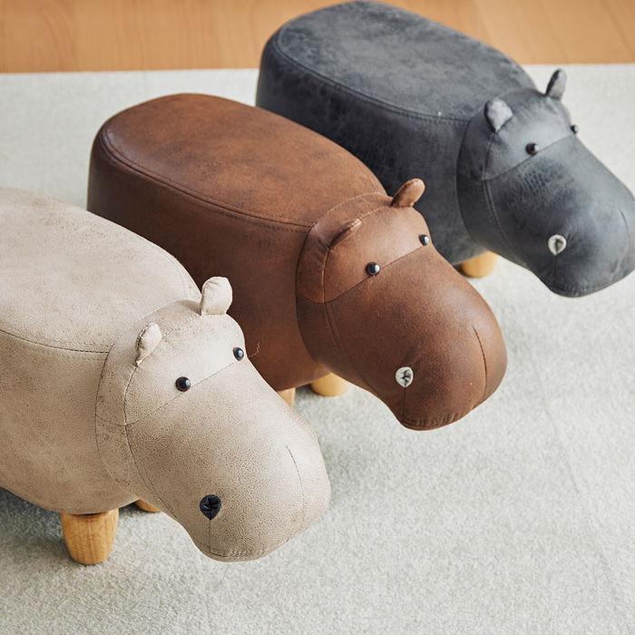 【新着商品】EN FANCE(アンファンス) かばのスツール Paul Jr. アンファンス かばのモチーフスツール Paul Jr. ポールジュニア(トニー