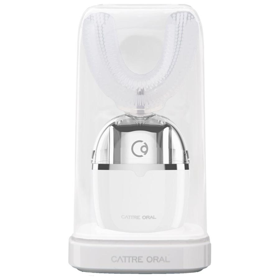 【新品・未開封】CATTRE ORAL カトレオーラル　CTL-630 カトレ 電動歯ブラシ(ホワイト) cattre カトレオーラル 音波振動電動