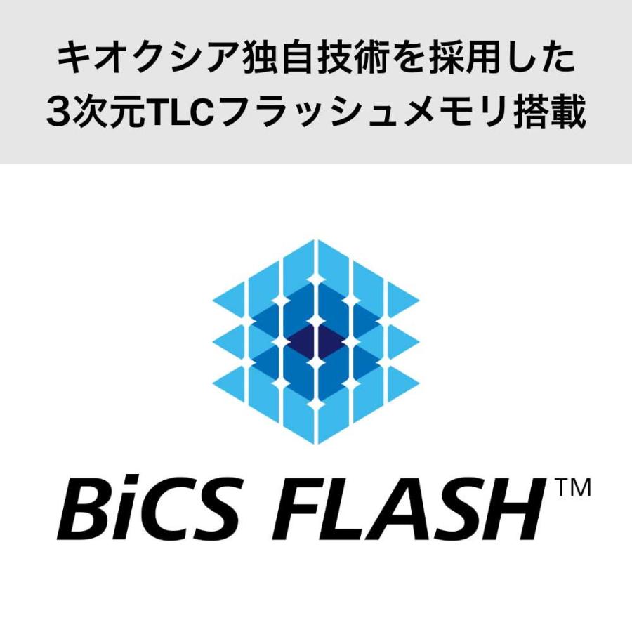 KIOXIA EXCERIA SATA SSDシリーズ 480GB 2.5inch(7mm) SATAIII 読み込み555MB/s 書き込み540MB/s「BiCS FLASH TLC」 内蔵SSD SSD-CK480S/ N 返品種別B｜joshin｜04