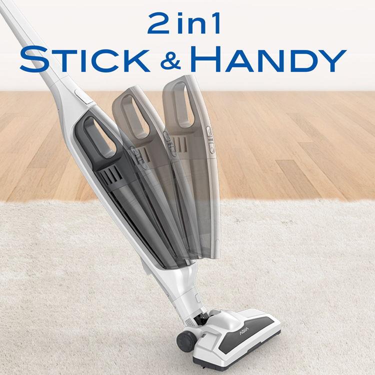 AQUA アクア サイクロン式スティッククリーナー 充電式 パワー