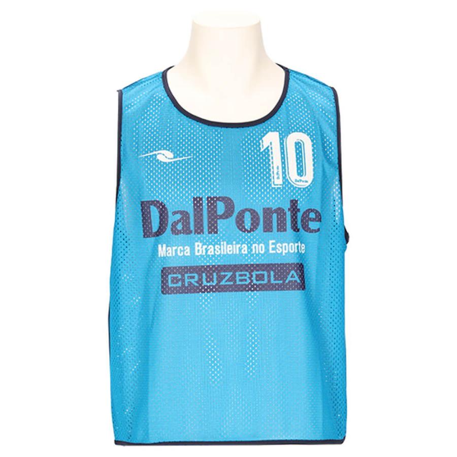 DALPONTE ビブス10枚(新品) DALPONTE（ダウポンチ） 昇華ビブス 10枚セット(サックス・サイズ：F