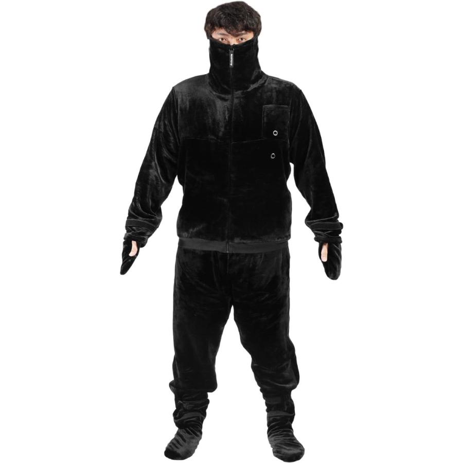 Bauhutte（バウヒュッテ） ゲーミング着る毛布 『ダメ着4SG』(ブラック