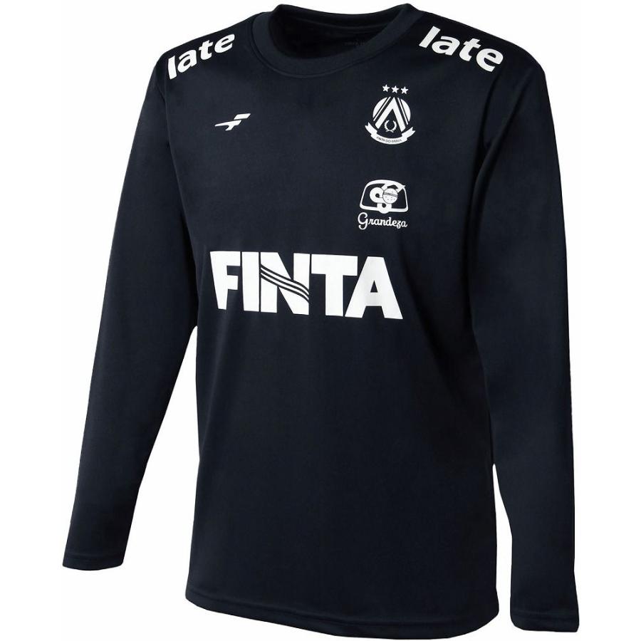 レノファ山口ＦＣ　FINTA ネイビー 長袖シャツ XO FINTA（フィンタ） メンズ L/ Sプラクティスシャツ 長袖(ネイビー