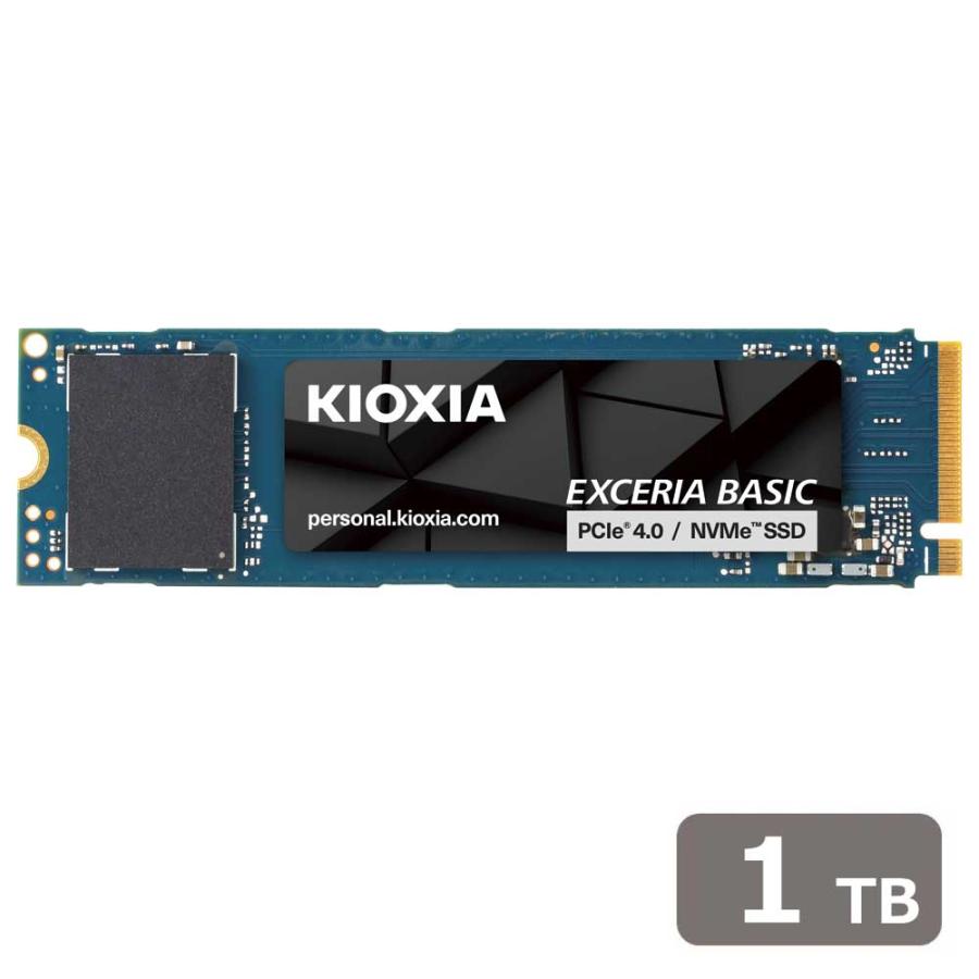 【新品未開封】KIOXIA EXCERIA BASIC 1TB SSD KIOXIA KIOXIA｜キオクシア 内蔵SSD KIOXIA EXCERIA BASIC NVMe Gen4x4