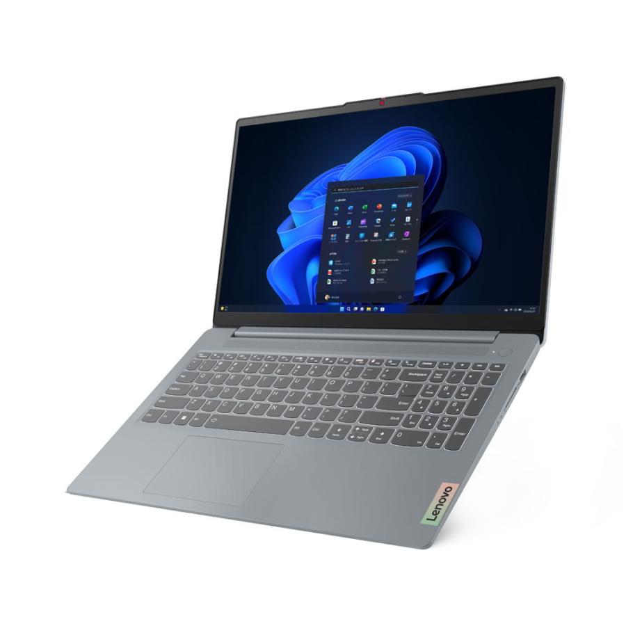 Lenovo(レノボ) 15.6型 ノートパソコン IdeaPad Slim 3 15ABR8 (Ryzen 7/  メモリ 16GB/  512GB SSD) アークティックグレー 82XM00C1JP 返品種別A｜joshin｜10