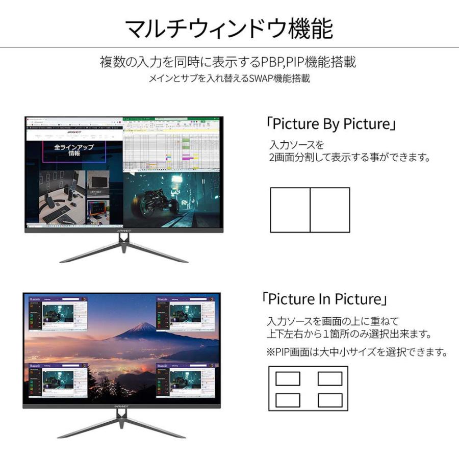 JAPANNEXT(ジャパンネクスト) 31.5型 液晶ディスプレイ(4K UHD/ 5ms/ VA/ ハーフグレア/ DisplayPort/ HDMI/ USB-C/ KVM機能) JN-V315UHDR-C65W 返品種別A｜joshin｜09
