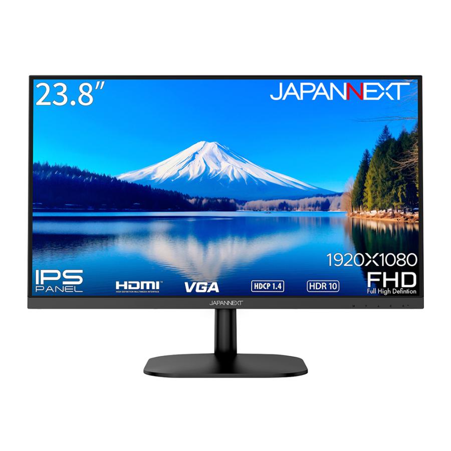 JAPANNEXT（ジャパンネクスト） 液晶ディスプレイ(23.8型/IPS/FullHD