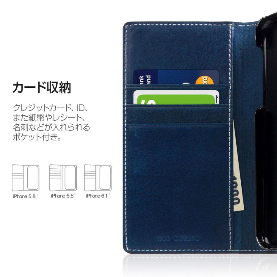 SLG Design iPhone 11 Pro Max用 手帳型ケース Tamponata Leather case(タン) SD17940I65R 返品種別A｜joshin｜08