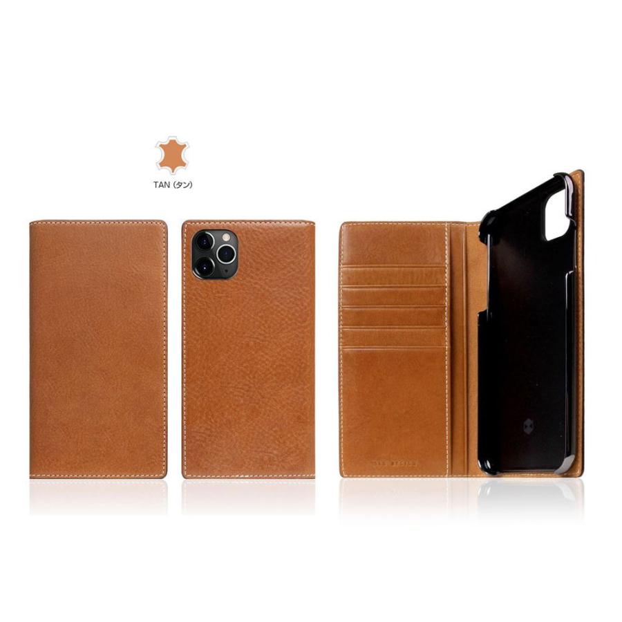 SLG Design iPhone 11 Pro Max用 手帳型ケース Tamponata Leather case(タン) SD17940I65R 返品種別A｜joshin｜10