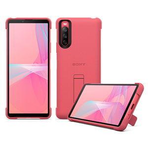ソニー XPERIA 10 III(SO-52B/ SOG04)/ Lite(XQ-BT44)用 STYLE COVER WITH STAND(ピンク) (ソニー純正 国内正規品) XQZ-CBBT/ PJPCX 返品種別A｜joshin｜03