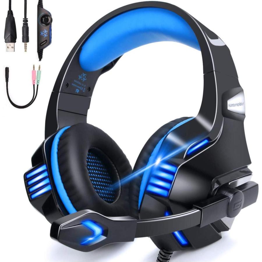 Wealhand ウェルハンド ゲーミングヘッドセット ブルー G7500 Bl 返品種別a Joshin Web 通販 Paypayモール