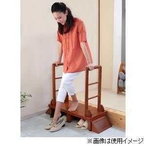 谷村実業 手すり付き玄関台 幅80cm 両側手すり付き 谷村実業 手すり付き玄関台 幅80cm 両側手すり付き TAN-889-R80 返品