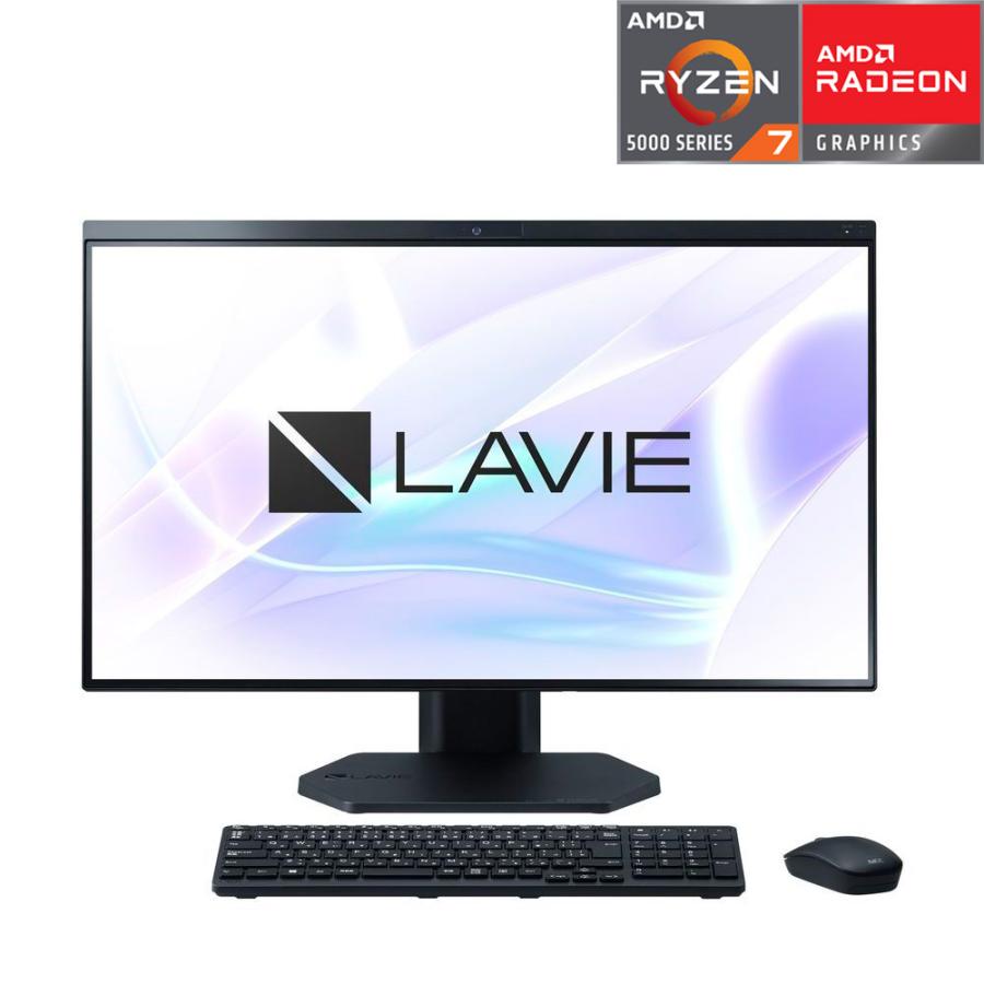 NEC 27型オールインワンデスクトップPC NEC LAVIE A2797/ DAB(Ryzen 7/ 16GB/ 1TB)TVチューナー