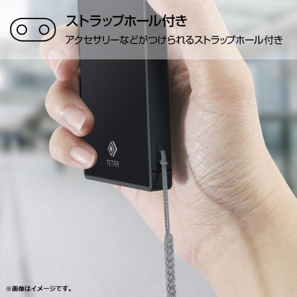 レイアウト iPhone 11 Pro Max用 耐衝撃ガラスケース TETRA(ブラック) ray-out RS-P22T2B/ B 返品種別A｜joshin｜05