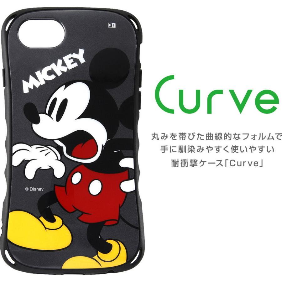 レイアウト iPhone SE(第2世代)/ 8/ 7/ 6s/ 6用 耐衝撃ケース Curve ディズニー(ミッキー) RT-DP25SC4/ MK 返品種別A｜joshin｜03