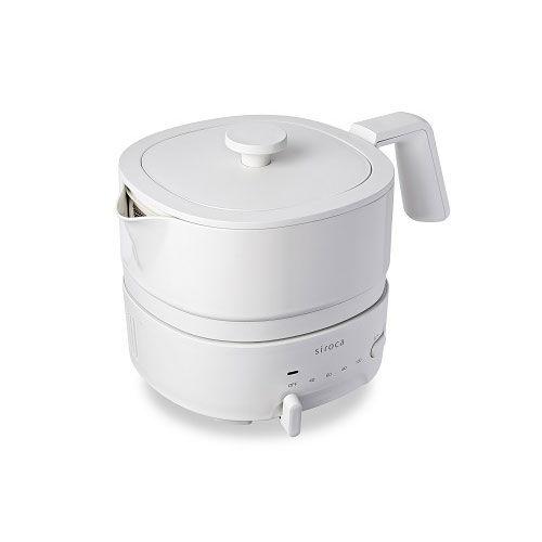 siroca SK-M251(C) CREAM 未使用未開封 siroca（シロカ） おりょうりケトル 1.0L アイボリー ちょいなべ SK