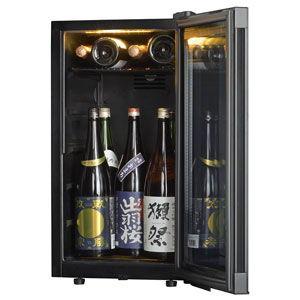 (標準設置 送料無料) さくら製作所 ワインセラー(22本収納) (右開き) ブラック ZERO CLASS Smart SB22 返品種別A|Joshin web |02