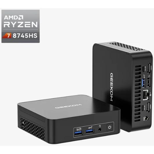 GEEKOM｜ギコム 超小型 デスクトップパソコン BIZ M8(Windows 11 Pro/ Ryzen 7 8745HS/ メモリ 32GB/ SSD 512GB) ミニPC BIZM8R7 返品種別B（Yahoo!・Joshin web）