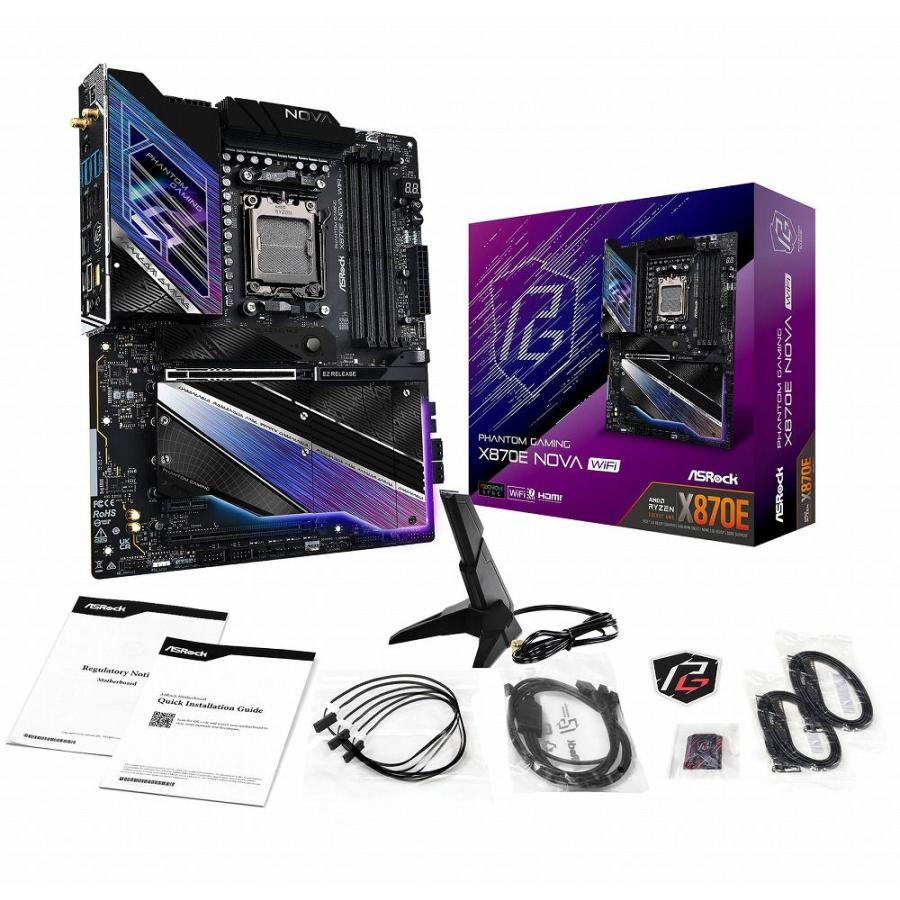 ASRock ASRock｜アスロック X870E Nova WiFi マザーボード