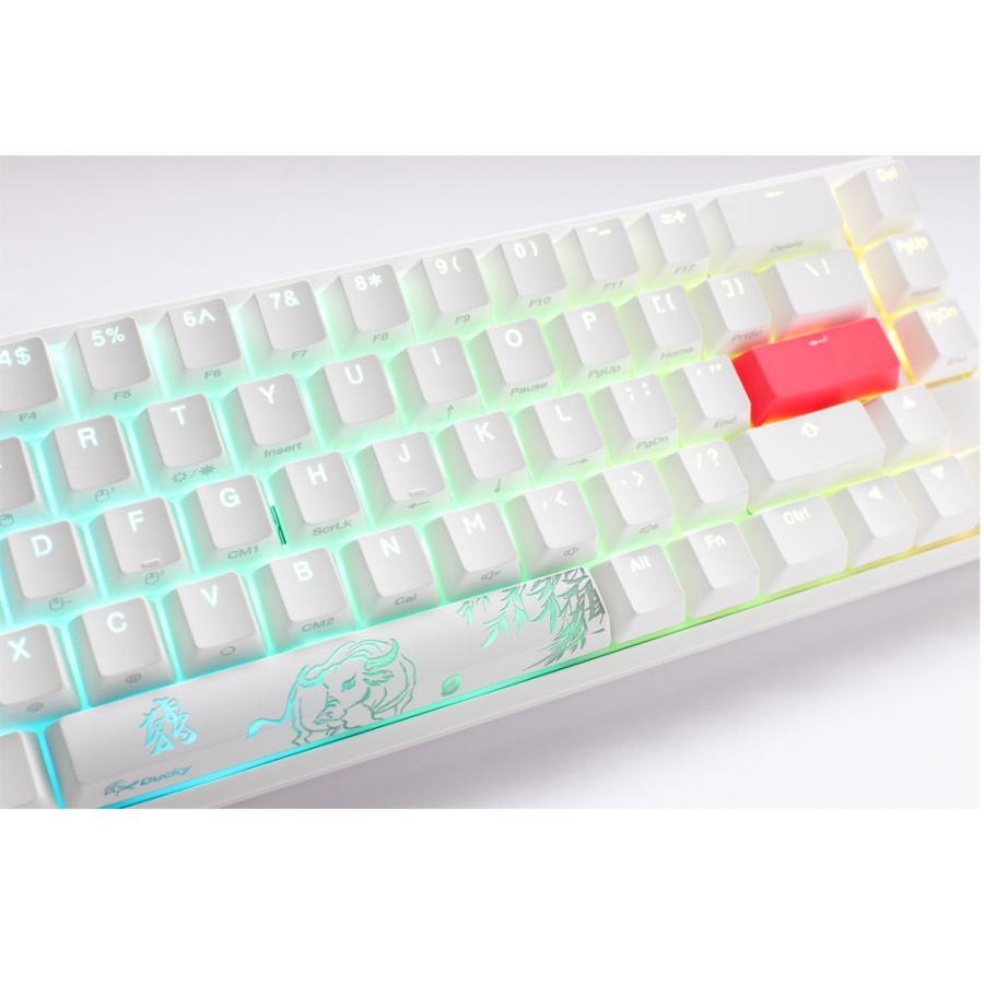 Ducky ダッキー メカニカルキーボード 英語配列 65 バージョン Cherry Rgb 銀軸 ホワイト Dkone2rgbsfpwsilver 返品種別a Joshin Web 通販 Paypayモール