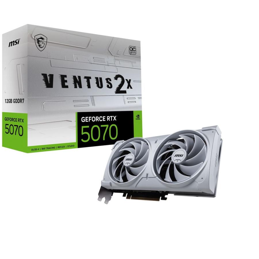 MSI MSI｜エムエスアイ GeForce RTX 5070 12G VENTUS 2X OC