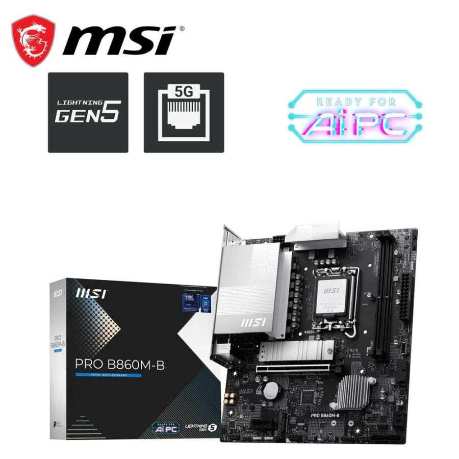 MSI MSI｜エムエスアイ MSI PRO B860M-B マザーボード(ホワイト