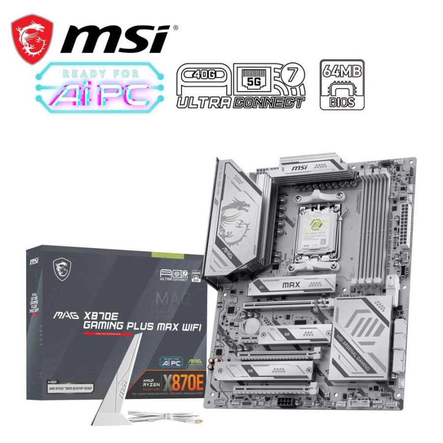 MSI MSI｜エムエスアイ MSI MAG X870E GAMING PLUS MAX WIFI