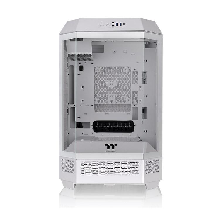 Thermaltake (サーマルテイク) ミニタワー型PCケース The Tower 300 Snow (ホワイト) microATX、Mini-ITXマザーボード対応 CA-1Y4-00S6WN-00