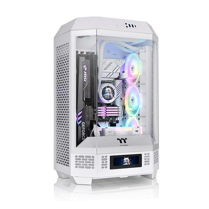 Thermaltake(サーマルテイク) ミニタワー型PCケース The Tower 300 Snow(ホワイト) microATX、Mini-ITXマザーボード対応 CA-1Y4-00S6WN-00 返品種別B｜joshin｜05