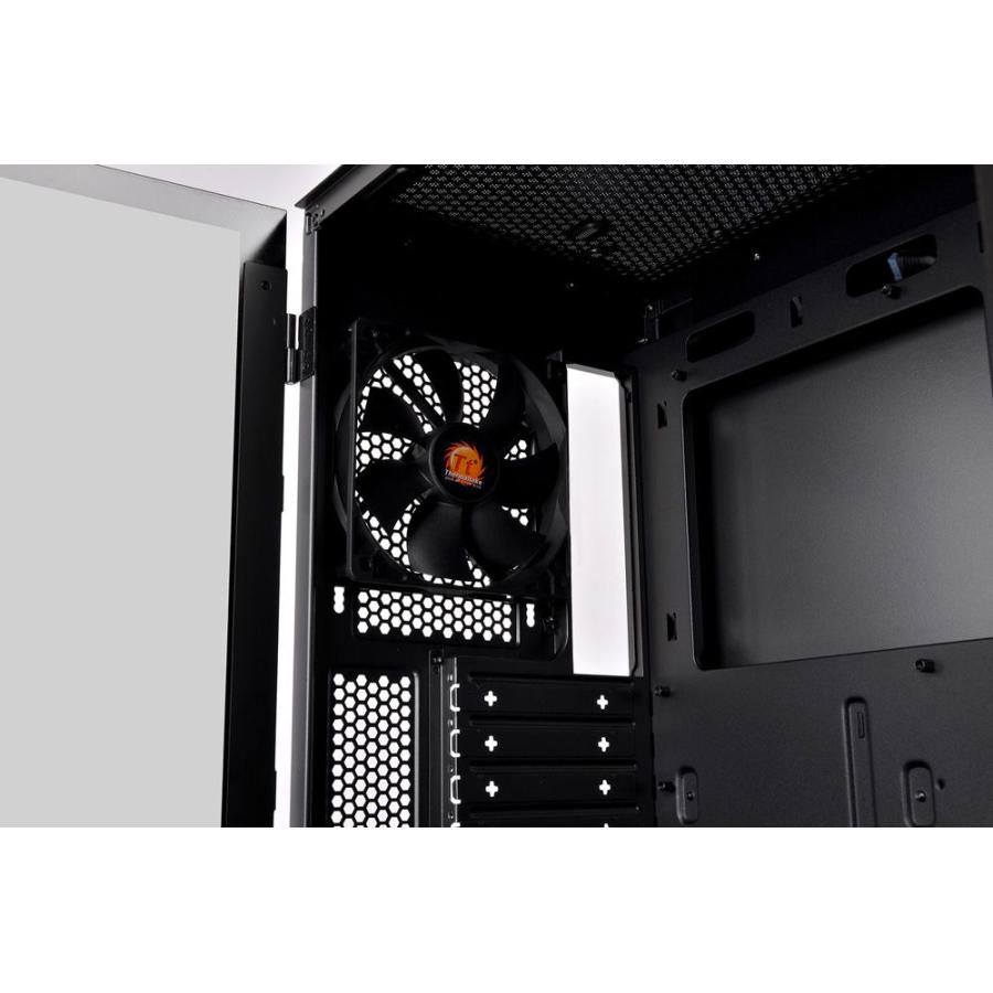 Thermaltake ミニタワー型PCケース S100 TG ブラック ThermaltakeThermaltake S100 Tempered Glass Micro Chassis
