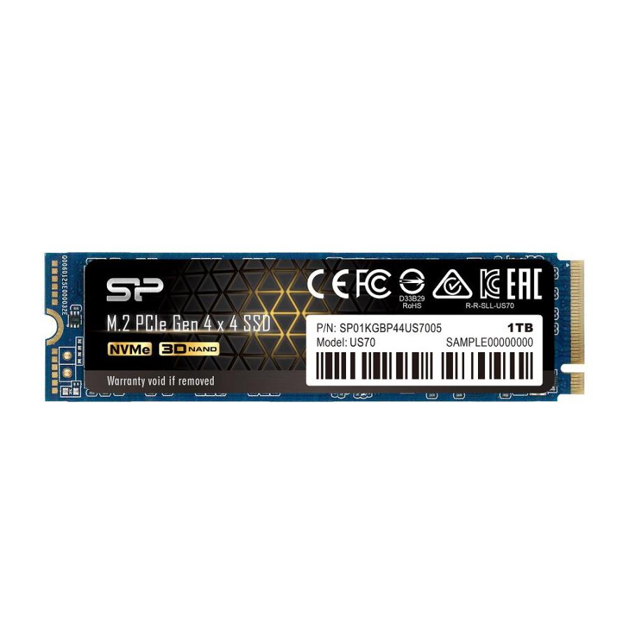 シリコンパワー Siliconpower M 2 2280 Nvme Pcie Gen 4x4 Ssd 1 0tb Us70 Sp01kgbp44us7005 返品種別b Joshin Web 通販 Paypayモール