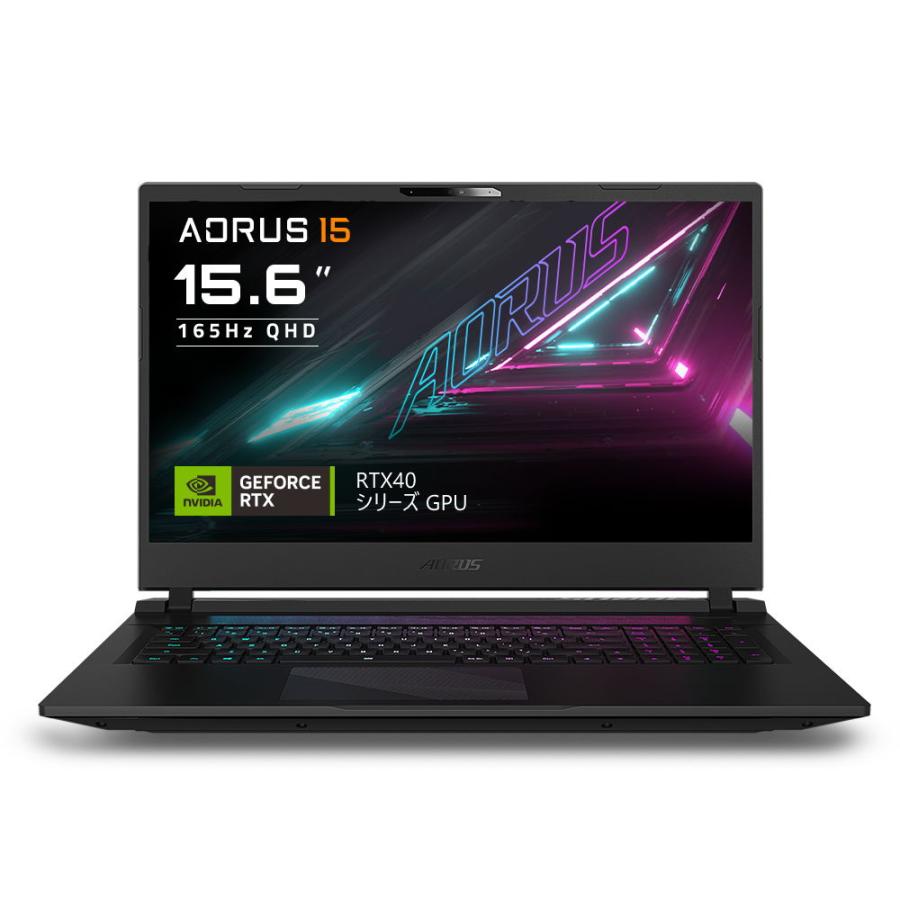 GIGABYTE AORUS 15 (Core i7 / メモリ 16GB / 512GB SSD / GeForce RTX 