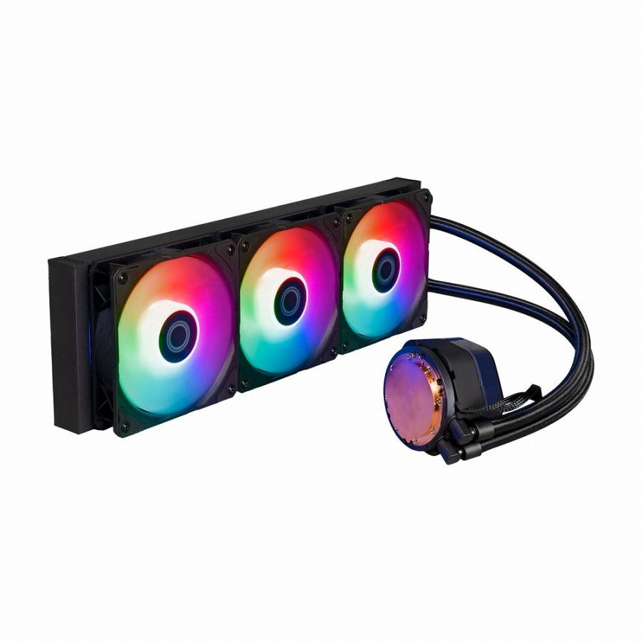 CoolerMaster(クーラーマスター) 水冷一体型CPUクーラー MasterLiquid 360 Atmos(360mm) MLX-D36M-A25PZ-R1 返品種別B｜joshin｜03