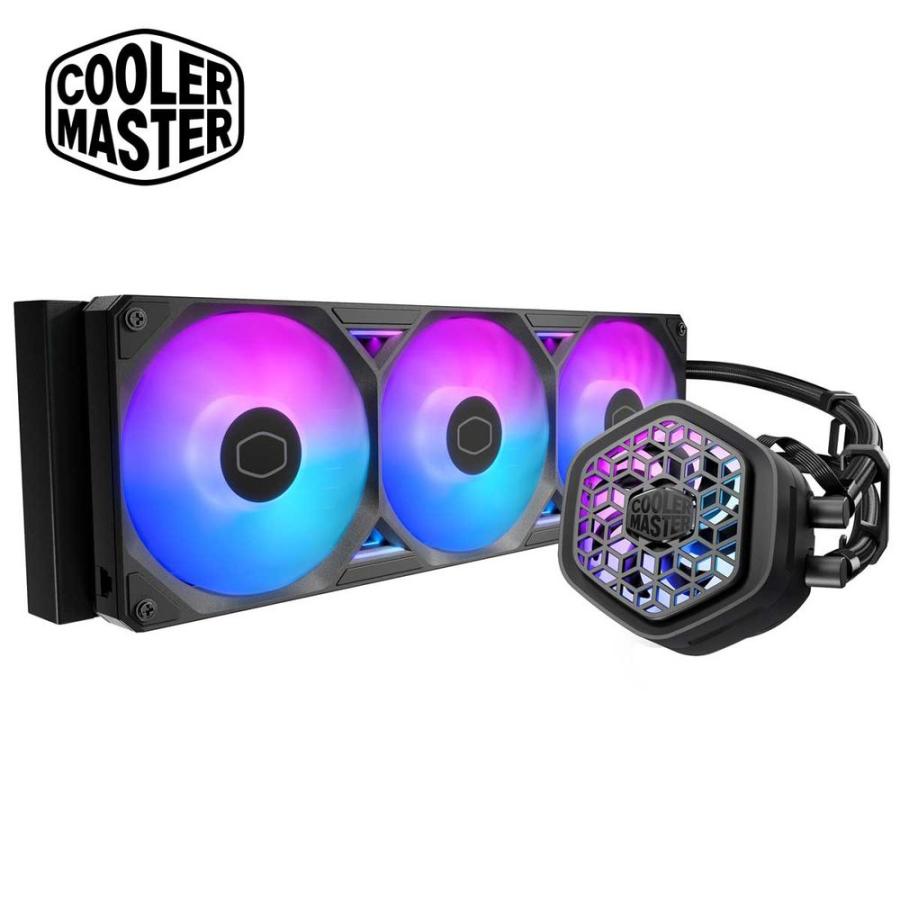 Cooler Master｜クーラーマスター 水冷一体型CPUクーラー ML 360 Atmos II VRM Fan ARGB(ブラック) MLX-D36M-A25SZ-V1 返品種別B（Yahoo!・Joshin web）