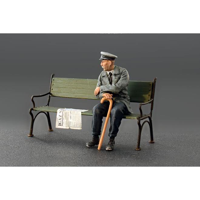 ミニアート (再生産)1/ 35 ドイツ民間人(着座姿勢)30-40S 5体入(MA38006)プラモデル 返品種別B｜joshin｜02