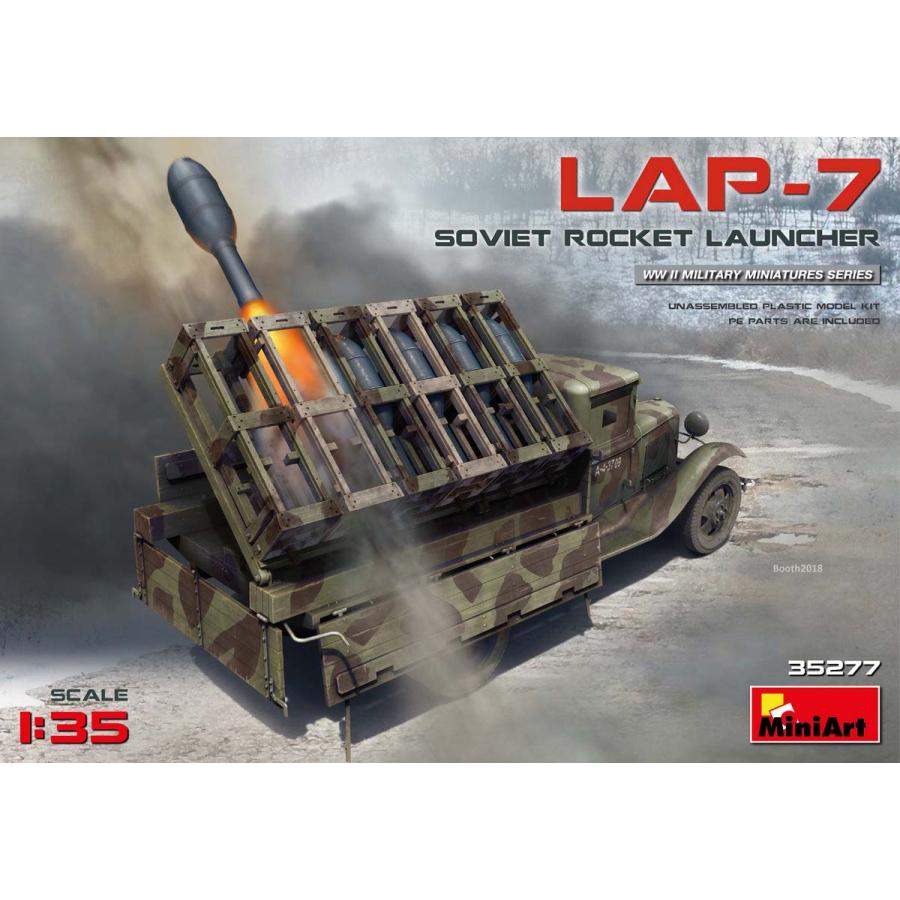 ミニアート（MiniArt） (再生産)1/ 35 ソビエト ロケットランチャーLAP
