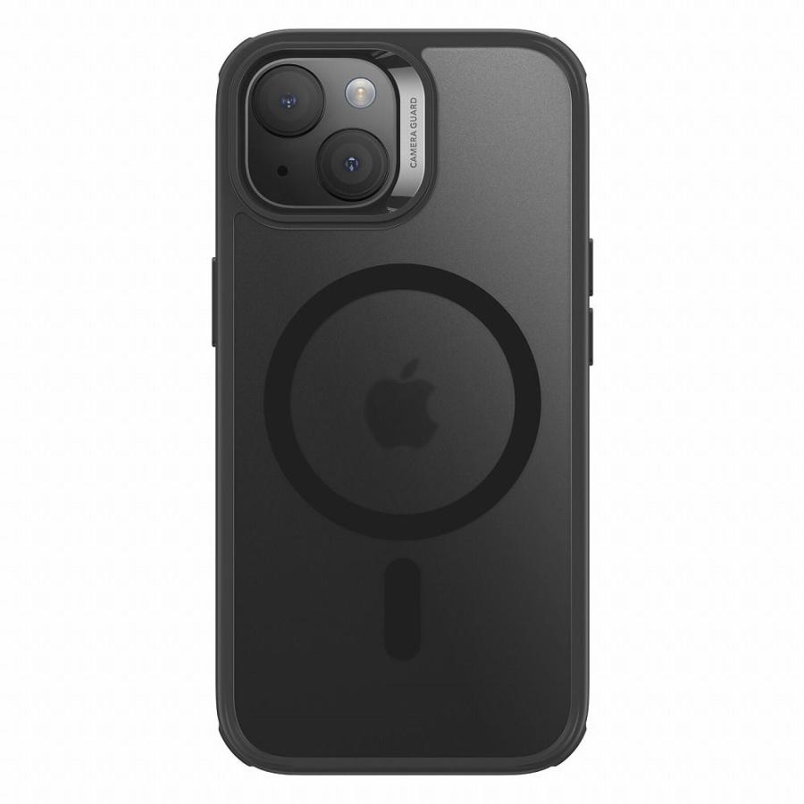 ESR iPhone 15用 MagSafe対応 ハイブリッドケース 米軍MIL規格(フォレステッドブラック) Classic Hybrid Case (HaloLock) Compatible ESR373 返品種別A｜joshin｜03